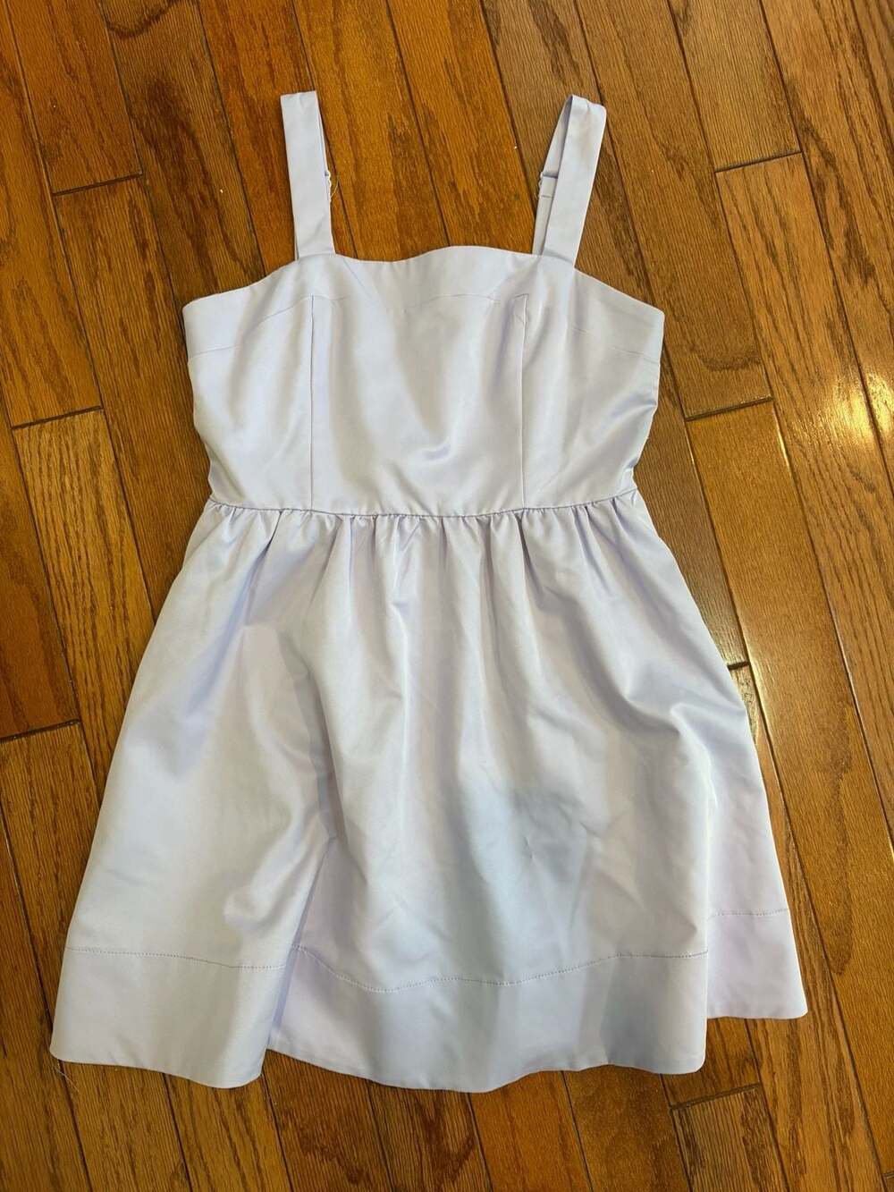 Indigo Rd. Lilac Poplin Smocked Back A-Line Mini Dress